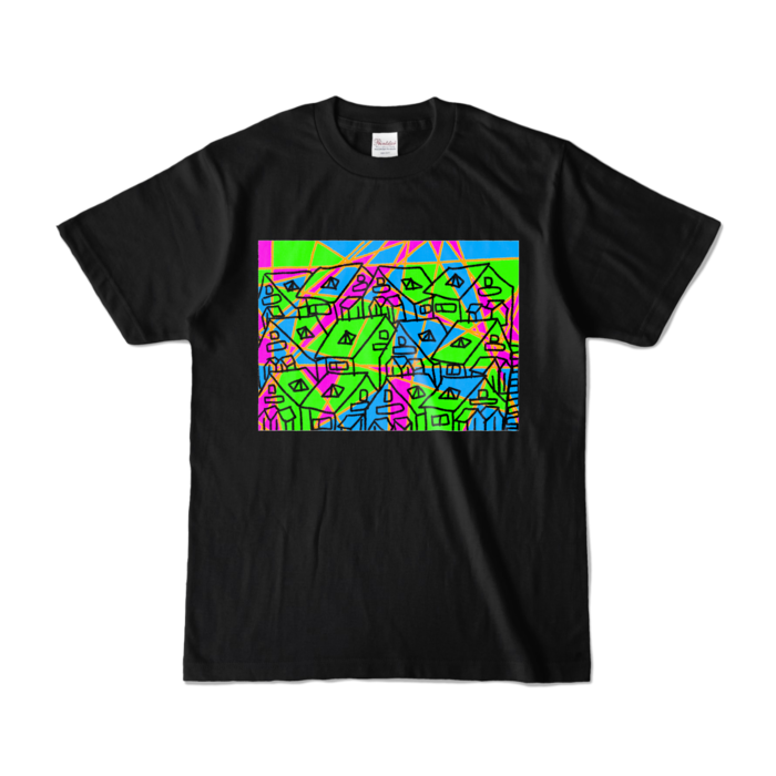 カラーTシャツ - S - ブラック (濃色)