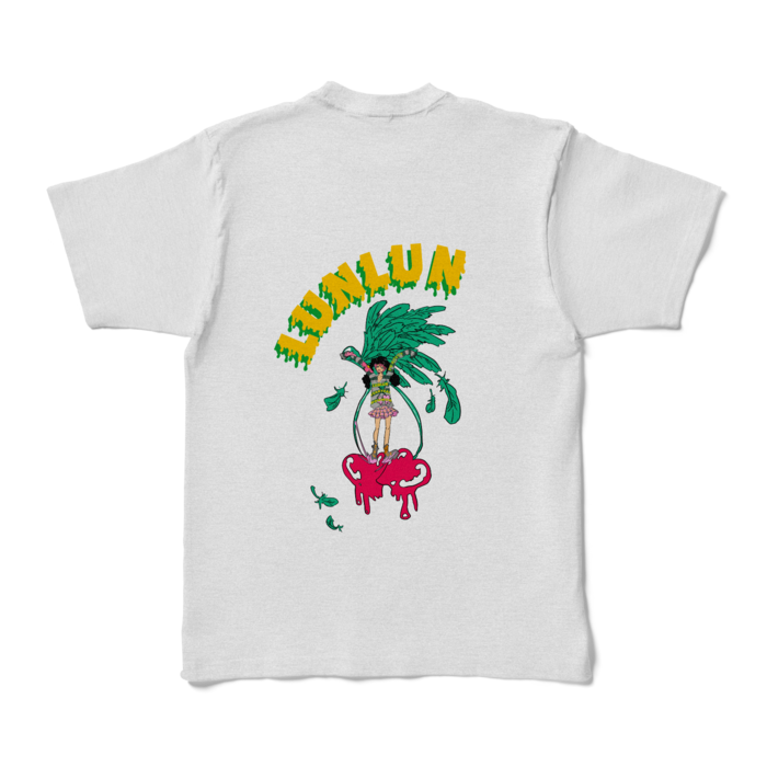 カラーTシャツ - XL - アッシュ (淡色)