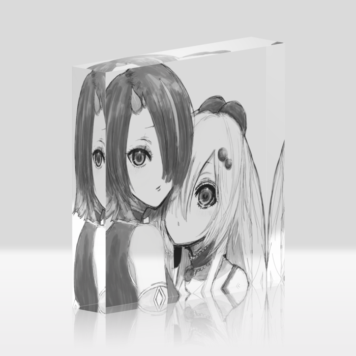 アクリルブロック - 100x100mm