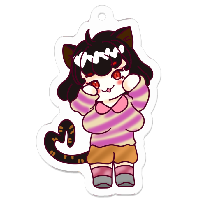 アクリルキーホルダー - 50 x 50 (mm)