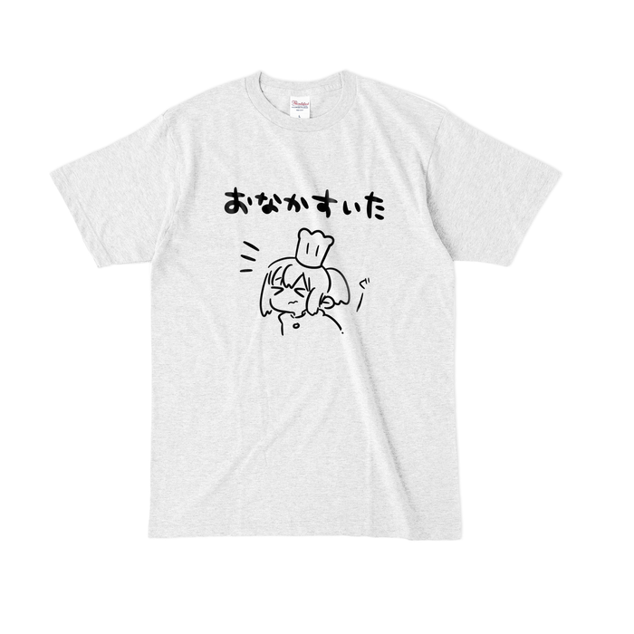 カラーTシャツ(淡色) - L - アッシュ