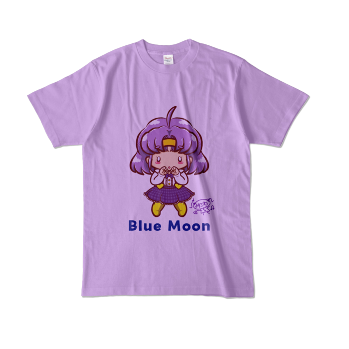 カラーTシャツ - L - ライトパープル (淡色)