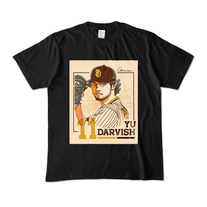 カラーTシャツ - M - ブラック (濃色)