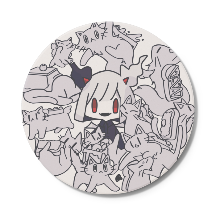 コースター(モノクロ)