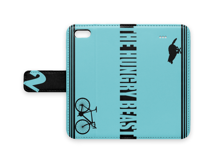 手帳型iPhoneケース - iPhone5 青