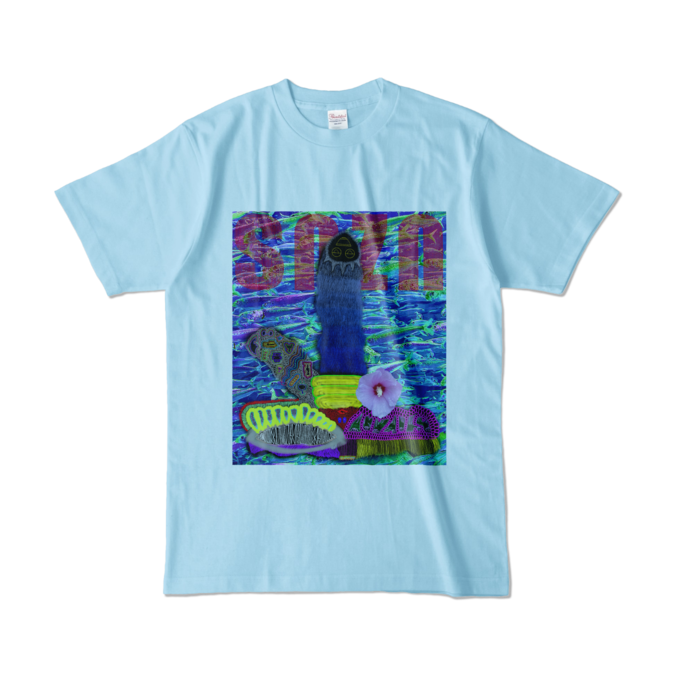 カラーTシャツ - L - ライトブルー (淡色)