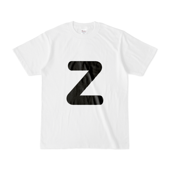 「Z」(大文字)Tシャツ - S - 白