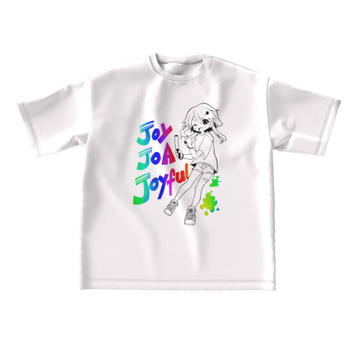 【B】JJJシャツ白 - L -