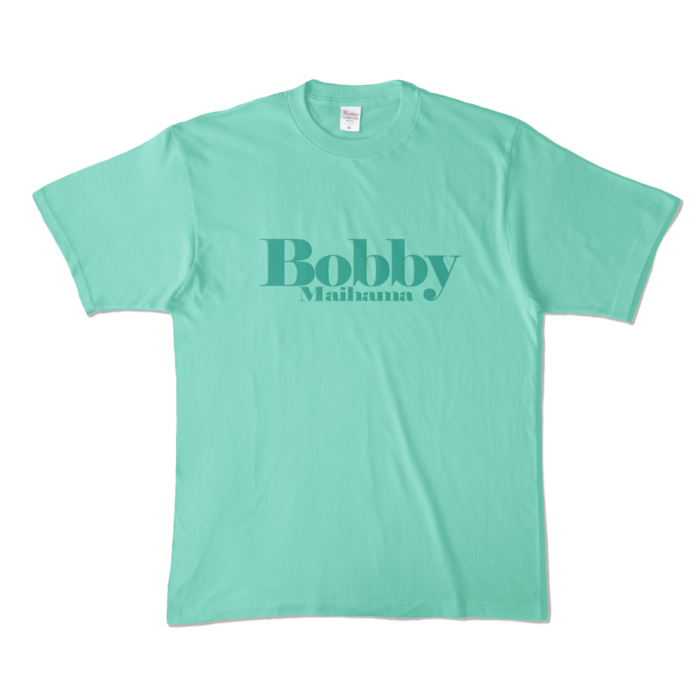 BobbyのカラーTシャツ - XL - アイスグリーン (淡色)