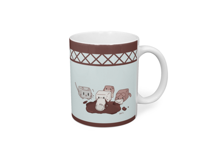 マグカップ - 直径 8 cm / 高さ 9.5 cm