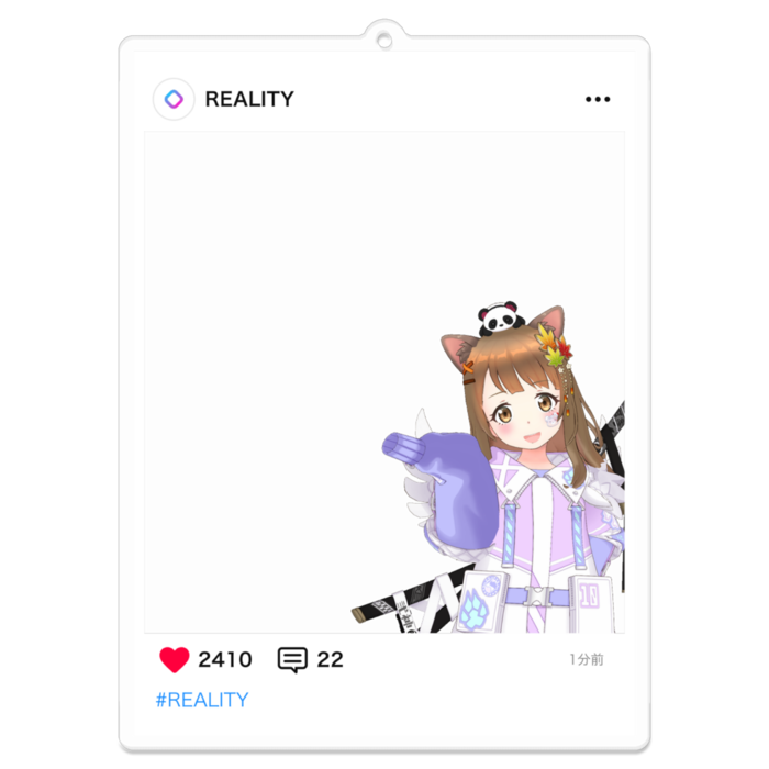 アクリルキーホルダー - 100 x 100 (mm)