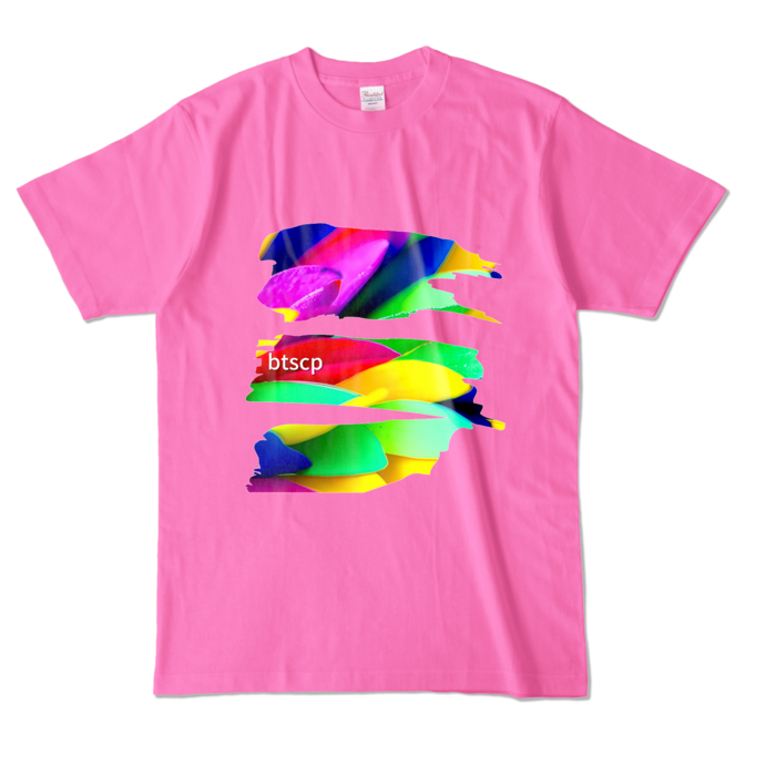 カラーTシャツ - L - ピンク (濃色)