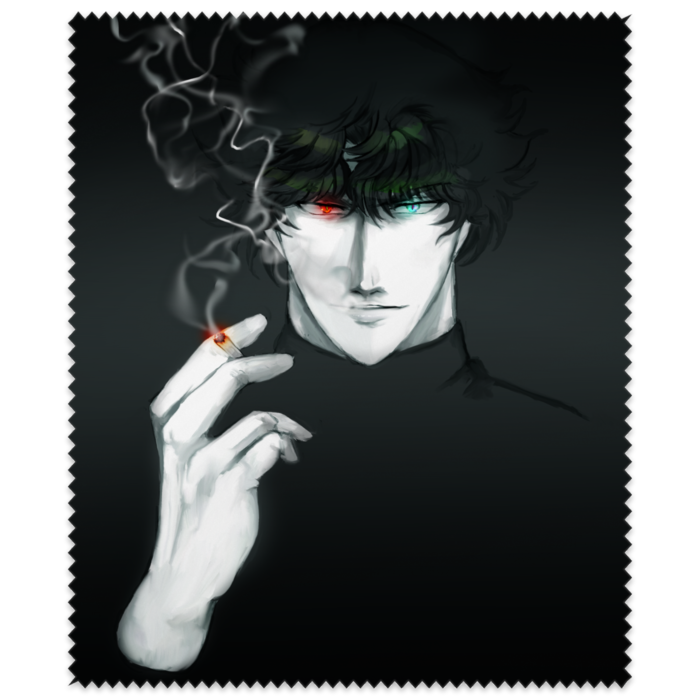 メガネ拭き 人鬼