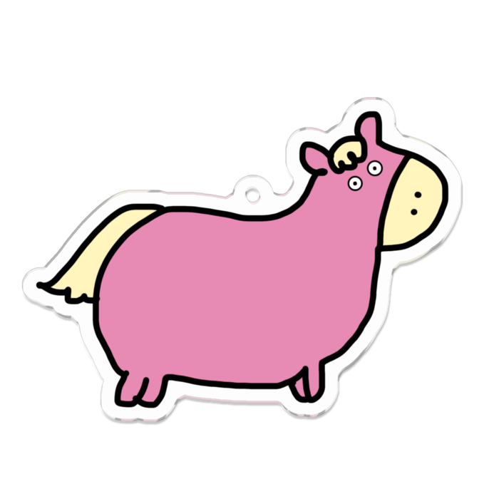 アクリルキーホルダー - 70 x 70 (mm)