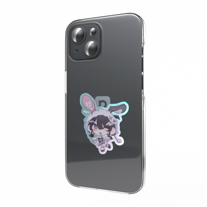 オーロラスマホステッカー - 縦