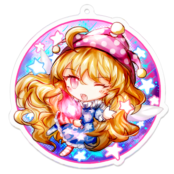 アクリルキーホルダー - 70 x 70 (mm)