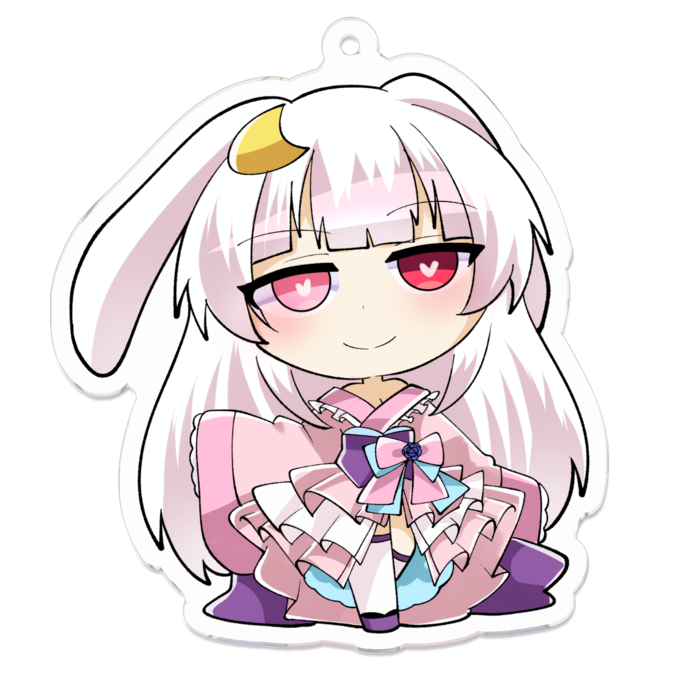 アクリルキーホルダー（コーティング） - 70 x 70 (mm)