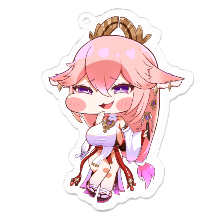 アクリルキーホルダー - 70 x 70 (mm)