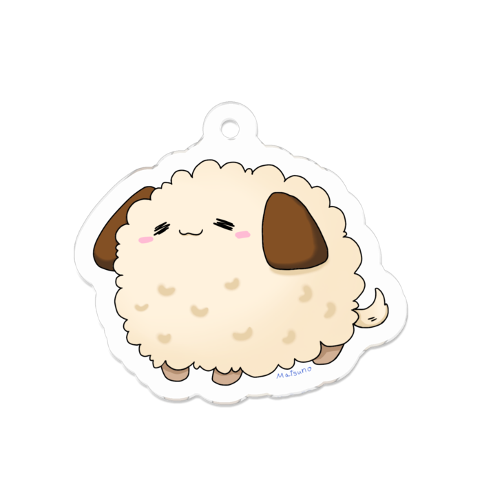 アクリルキーホルダー - 50 × 50 (mm)