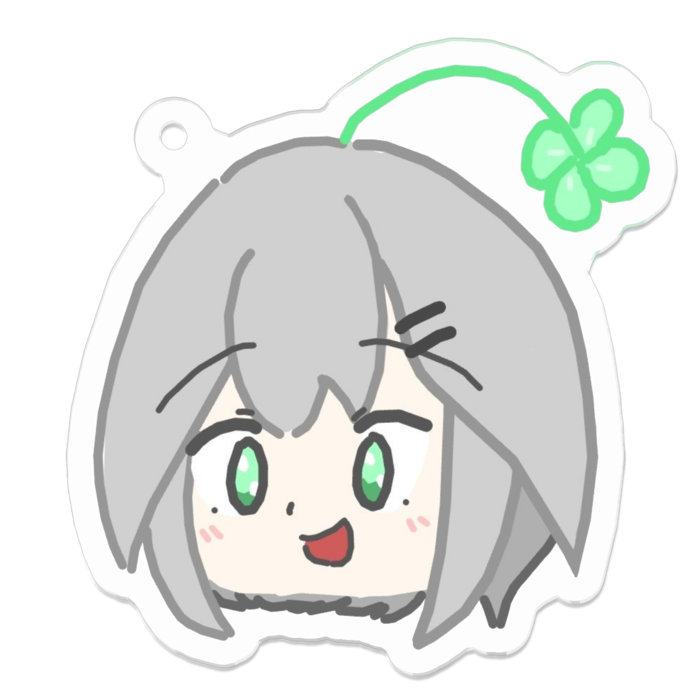 アクリルキーホルダー - 50 x 50 (mm)