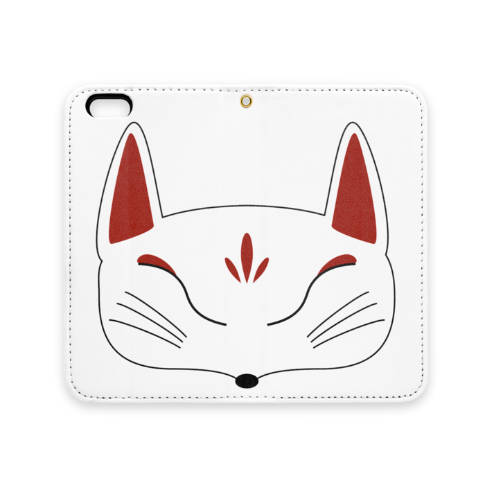 手帳型iPhoneケース（ベルトなし） - iPhone 6 / 6s - ストラップ穴 あり