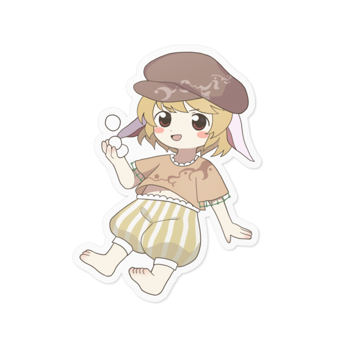 ステッカー - 100 x 100 (mm)