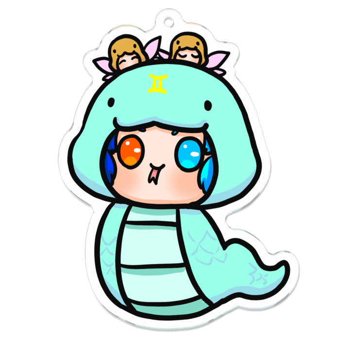 アクリルキーホルダー - 70 x 70 (mm)