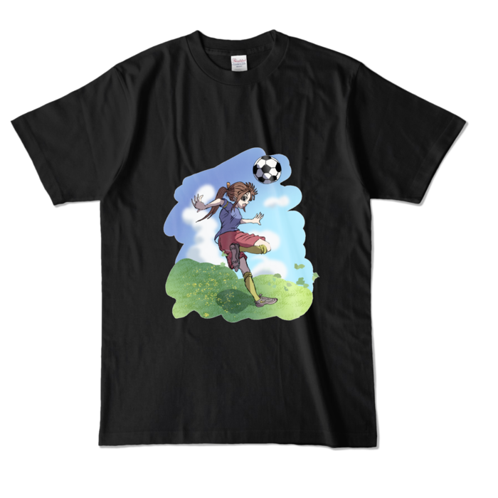 カラーTシャツ - L - ブラック (濃色)