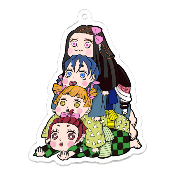 アクリルキーホルダー - 70 x 70 (mm)