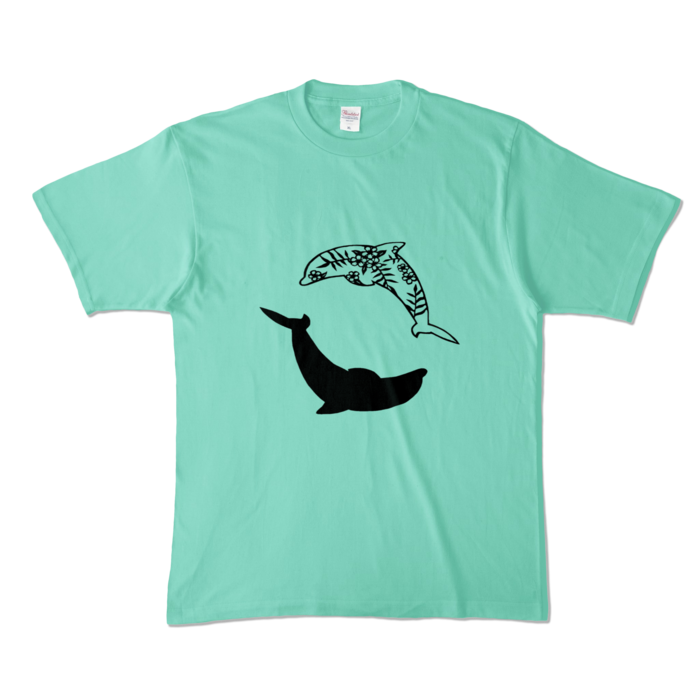 カラーTシャツ - XL - アイスグリーン (淡色)