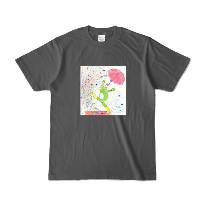 カラーTシャツ - S - チャコール (濃色)