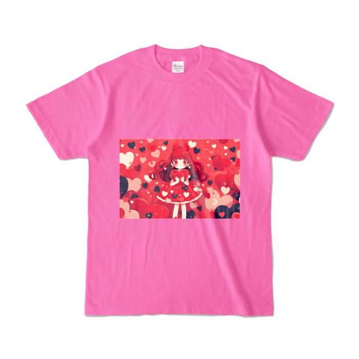 カラーTシャツ - S - ピンク (濃色)