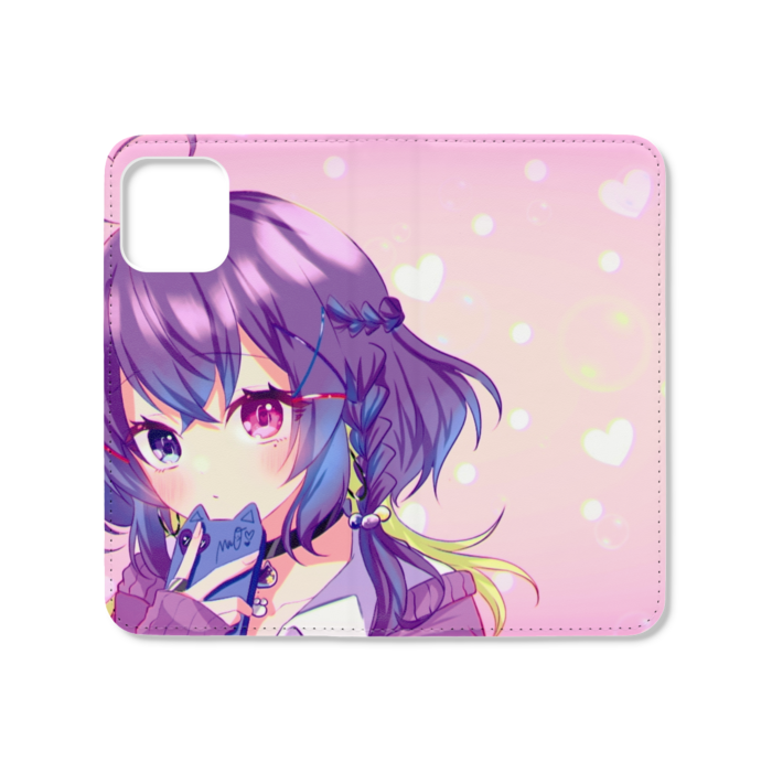 手帳型iPhoneケース（ベルトなし） - iPhone12 / 12 Pro - ストラップ穴 なし