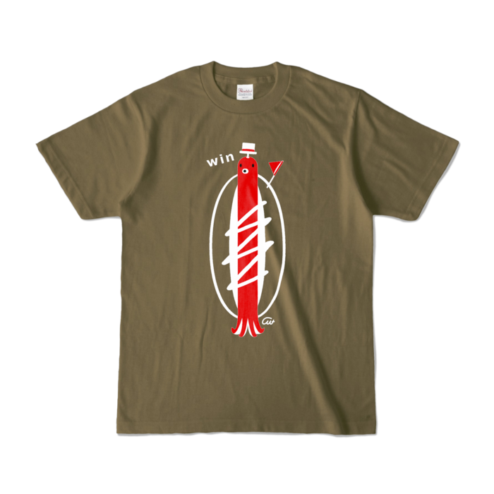 カラーTシャツ - S - オリーブ (濃色)