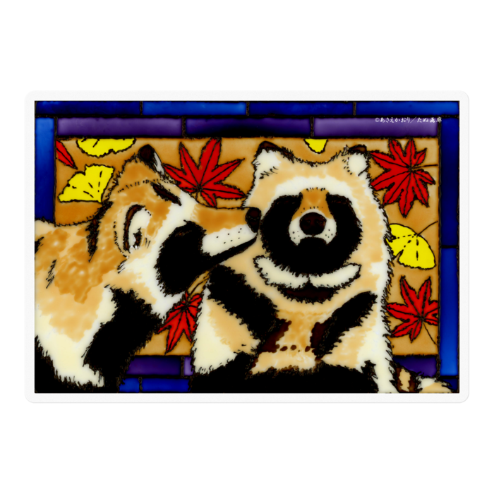 ステッカー - 100 x 100 (mm)