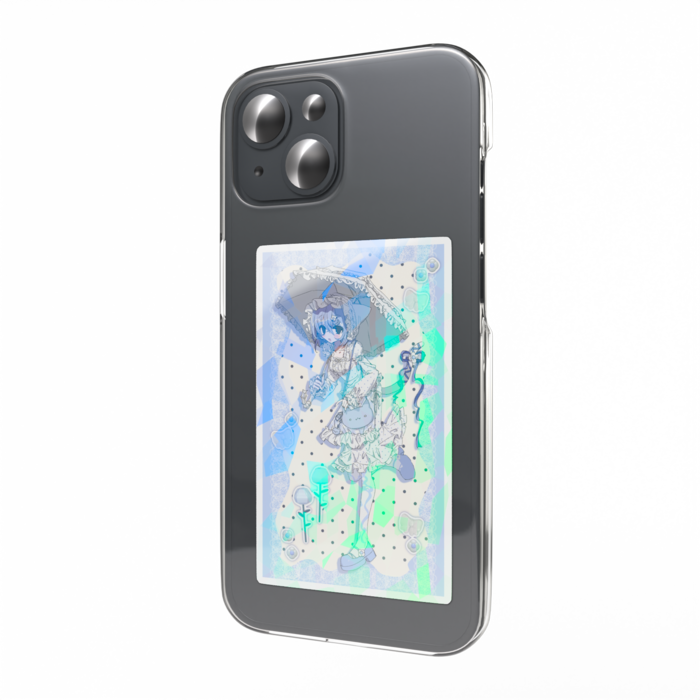 ホログラムスマホステッカー - W55 × H91mm 以内