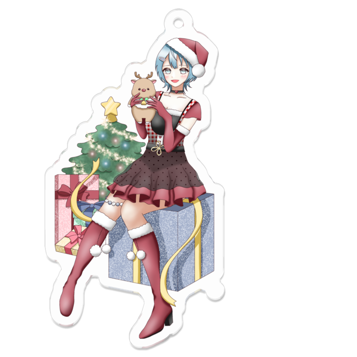 アクリルキーホルダー - 70 x 70 (mm)