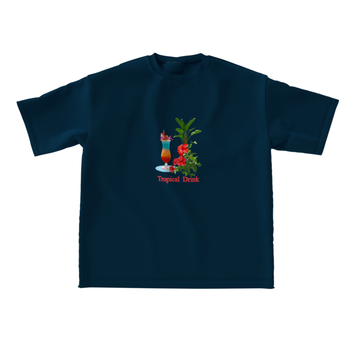 ビッグシルエットTシャツ - L - 正面