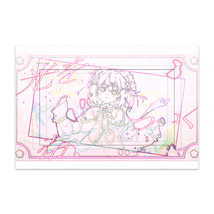 原画風ポストカードA
