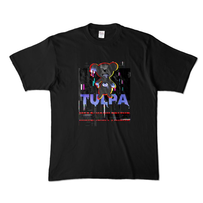 カラーTシャツ - XL - ブラック