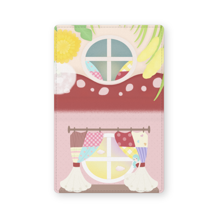 レザー製名刺入れ - 102 x 72 (mm)