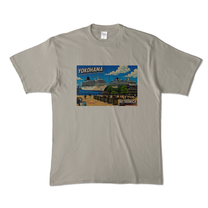 カラーTシャツ - XL - シルバーグレー (淡色)