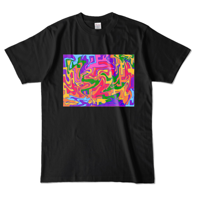 カラーTシャツ - L - ブラック (濃色)