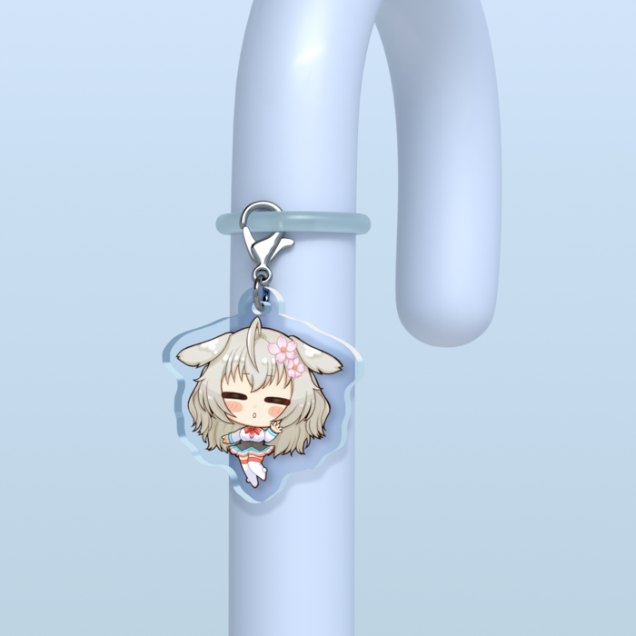 めじるしチャーム - W30 × H30mm（クリア）