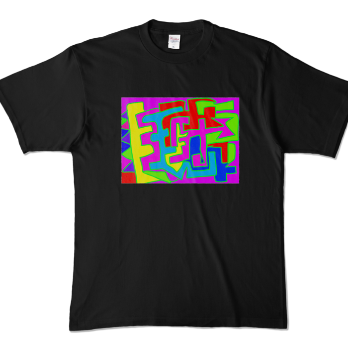 カラーTシャツ - XL - ブラック (濃色)