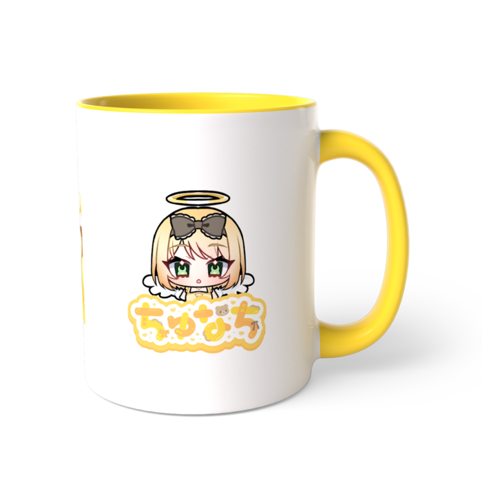 ツートンカラーマグカップ - 直径 8.2cm / 高さ 9.5cm
