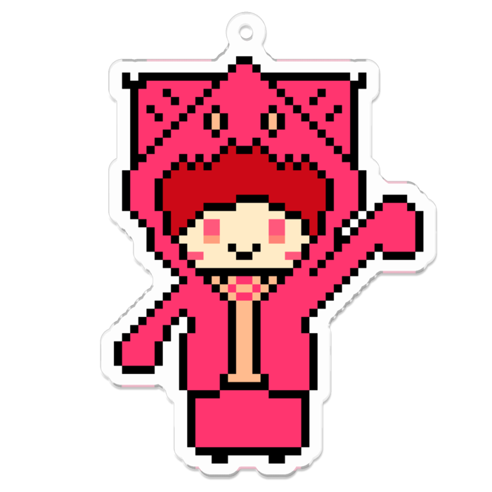 アクリルキーホルダー - 70 x 70 (mm)