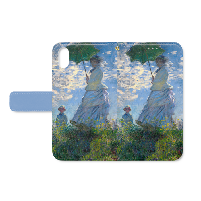 手帳型iPhoneケース - iPhone XS / X - ストラップ穴 あり