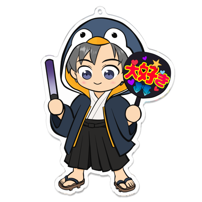 アクリルキーホルダー - 100 x 100 (mm)