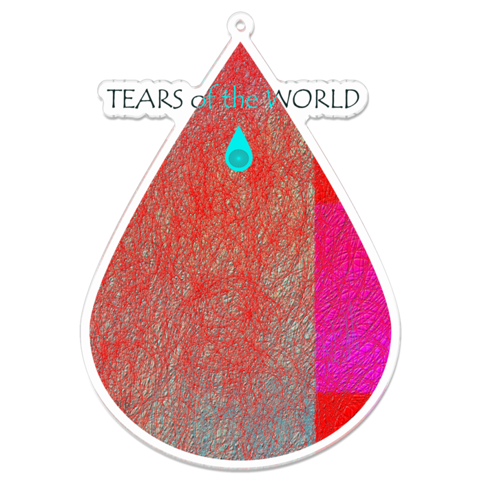 アクリルキーホルダー - 100 x 100 (mm)